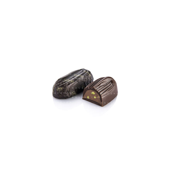 Dark chocolate filled hazelnut cream & hazelnut pieces 200g