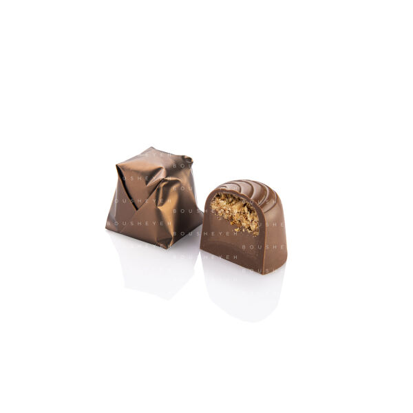 Milk chocolate filled gianduja & nuts 200g