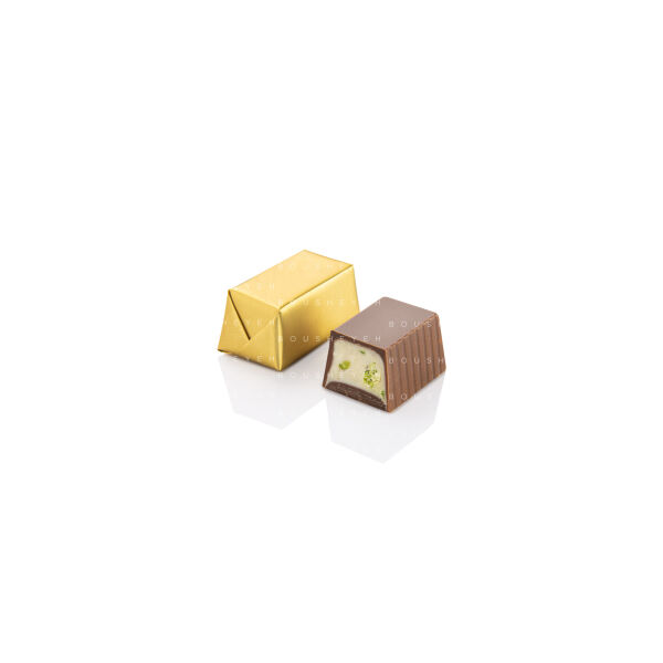 Milk chocolate with arabica and pistachio 200g