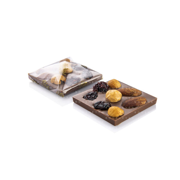 Milk chocolate covered mixed nuts 200g