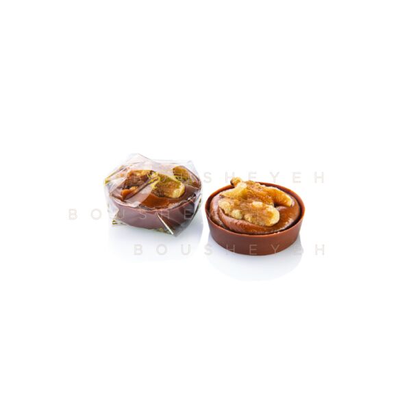 Milk chocolate filled toffee caramel paste & walnut 200g