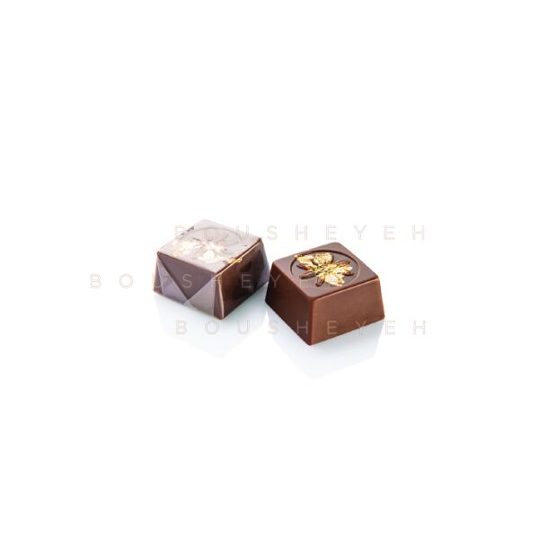 Milk chocolate with gold leaf 200g