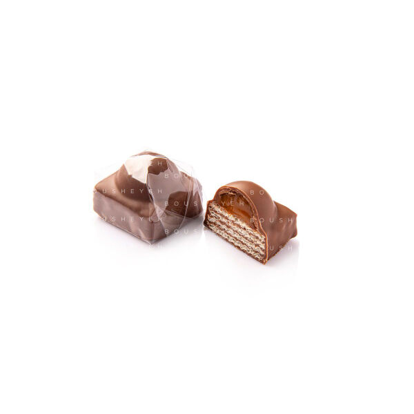 Milk chocolate covered italian wafer and toffee caramel 200g