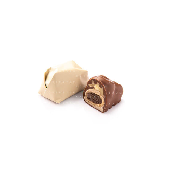 Milk chocolate covered crep biscuit and cinabon with walnut 200g